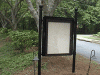 Outdoor Bulletin Board example