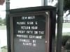 Outdoor Bulletin Board example2