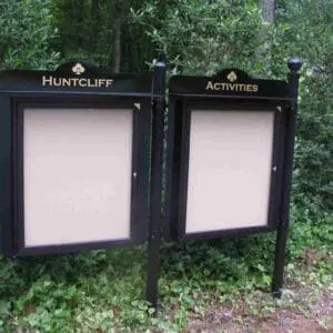 Outdoor Message Center - DOUBLE WIDE