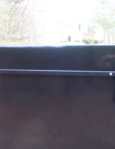 Back side of Outdoor Message Center