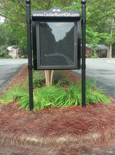 Outdoor Message Center – DOUBLE SIDED